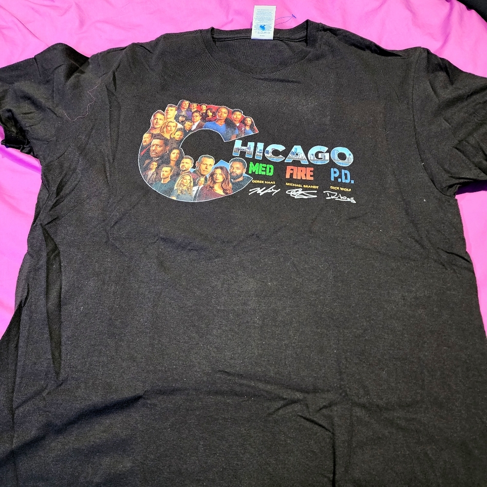Chicago Med Fire PD characters signature shirt